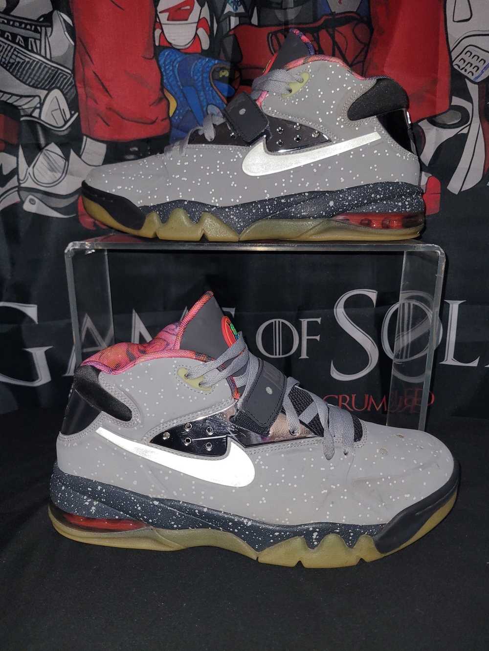 Nike Air Force Max Sneakers All-Star Rayguns - Picture 1 of 9